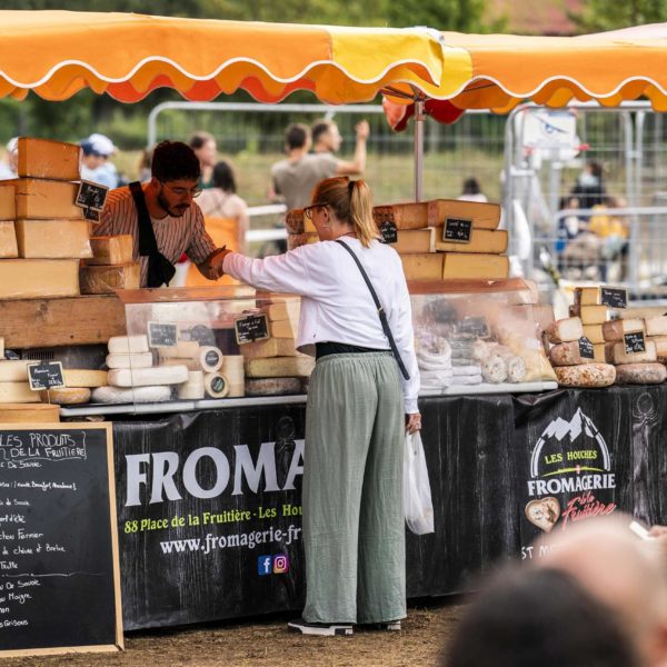 Marché fromagerie les houches